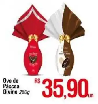 Fort Atacadista Ovo de Pascoa Divine 260g oferta