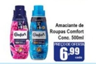Higa's Supermercado Amaciante de roupas Comfort Conc. 500ml oferta