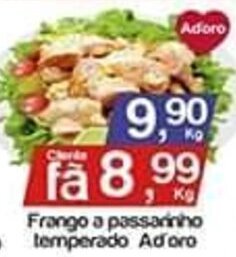 Frango a passarinho temperado Adoro kg