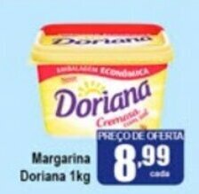 Higa's Supermercado Margarina Doriana 1kg oferta