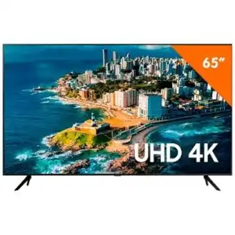 Lojas TaQi Smart tv 65 polegadas samsung uhd crystal 4k gaming hub, un65cu7700 oferta