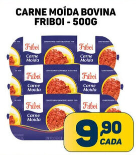 Dom Atacadista CARNE MOÍDA BOVINA FRIBOI - 500G oferta