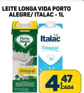 Dom Atacadista LEITE LONGA VIDA PORTO ALEGRE/ITALAC - 1L oferta