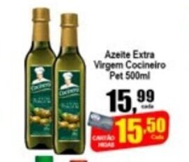 Higa's Supermercado Azeite Extra Virgem Cocineiro pet 500ml oferta