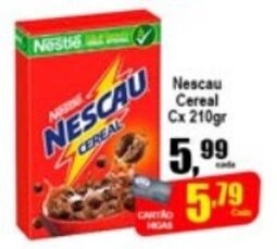 Higa's Supermercado Nescau Cereal Cx 210g oferta