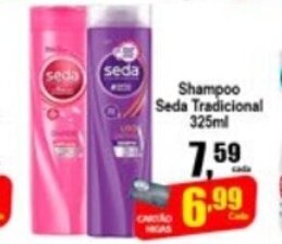 Higa's Supermercado Shampoo Seda Tradicional 325ml oferta