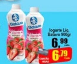 Higa's Supermercado Iogurte Liq. Batavo 900g oferta