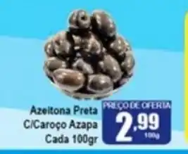 Azeitona Preta c/ Caroco Azapa cada 100g
