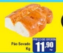 Higa's Supermercado Pao Sovado 1kg oferta
