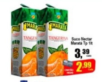 Higa's Supermercado Suco Nectar Marata Tp 1L oferta