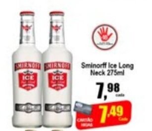 Higa's Supermercado Smirnoff Ice Long Neck 275ml oferta