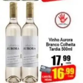 Higa's Supermercado Vinho Aurora Branco Colheita Tardia 500ml oferta