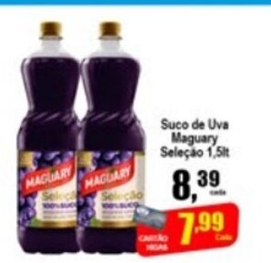 Higa's Supermercado Suco de Uva Maguary Selecao 1.5L oferta