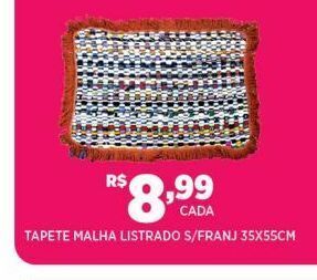 DB Supermercados Tapete malha listrado s/franj 35x55cm oferta