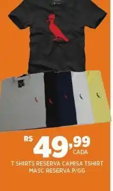 DB Supermercados T shirts reserva camisa oferta