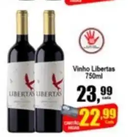 Higa's Supermercado Vinho Libertas 750ml oferta