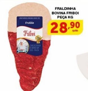 Roldão Fraldinha bovina friboi peça kg oferta