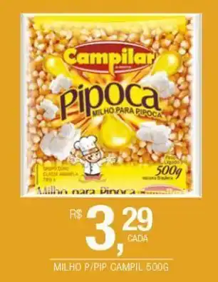 DB Supermercados Milho p/ pipoca campilar 500g oferta