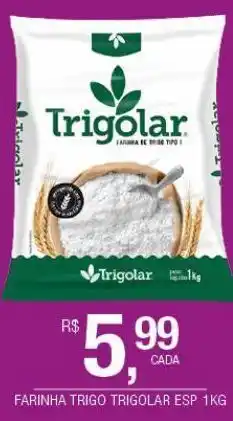 DB Supermercados Farinha de trigo trigolar kg oferta