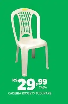 DB Supermercados Cadeira rossets oferta