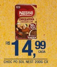 DB Supermercados Chocolate em pó nestlé 200g oferta