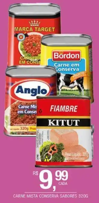DB Supermercados Carne mista conserva 320g oferta