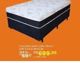 DB Supermercados Colchão box conj mola oferta