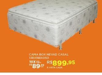 DB Supermercados Cama box nevad casal oferta