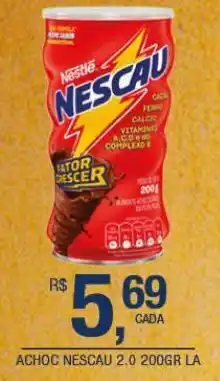 DB Supermercados Achocolatado nescau 2.0 200g oferta