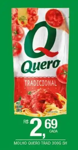 DB Supermercados Molho de tomate quero 300g oferta