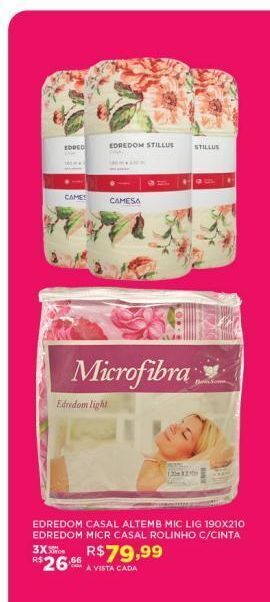 DB Supermercados Edredom casal altemb mic lig 190x210 oferta
