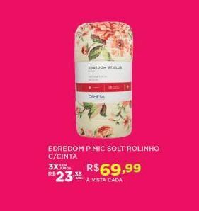 DB Supermercados Edredom p mic solt rolinho c/cinta oferta
