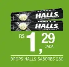DB Supermercados Drops halls 28g oferta