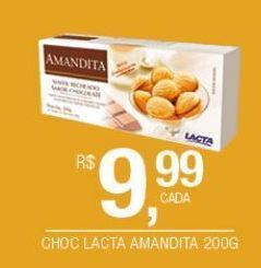 Chocolate lacta amandita 200g