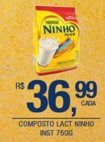 DB Supermercados Composto lacteo ninho 750g oferta