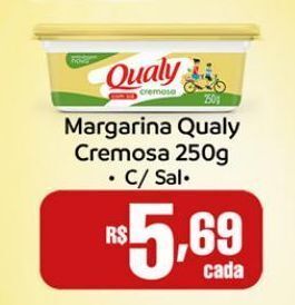 DB Supermercados Margarina qualy cremosa 250g oferta