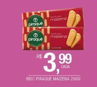 DB Supermercados Biscoito piraquê maizena 200g oferta