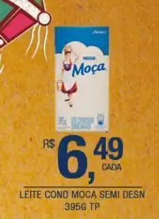 DB Supermercados Leite condensado moça semidesnatado 395g oferta