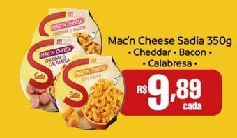 DB Supermercados Mac´n cheese sadia 350g oferta