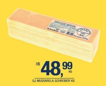DB Supermercados Queijo mussarela schreiber kg oferta