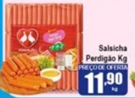 Higa's Supermercado Salsicha Perdigao 1kg oferta