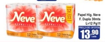 Higa's Supermercado Papel hig. Neve F. Dupla 30mts Lv 12 Pg 11 oferta