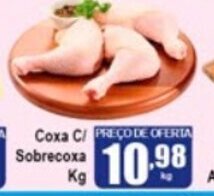 Higa's Supermercado Coxa c/ Sobrecoxa 1kg oferta