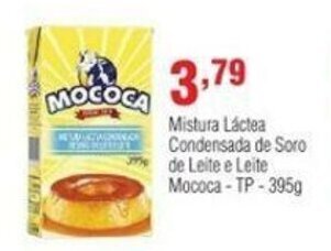 Veran Supermercados Mistura Lactea Condensada de Soro de Leite e Leite Mococa TP 395g oferta