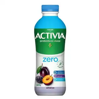 Activia liquido zero ameixa 800g