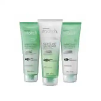 O Boticário Combo match agente antioleosidade: shampoo 250ml + shampoo antirresiduos 250ml + condicionador 250ml oferta