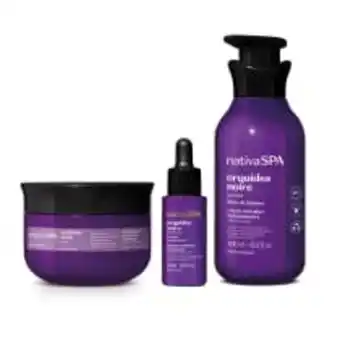 O Boticário Combo orquidea noire: creme de massagem 200g + loção corporal 400ml + sérum corporal 30ml oferta