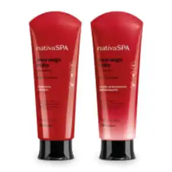 O Boticário Combo presente morango ruby: loção antioxidante desodorante corporal 200ml + sabonete líquido corporal 200ml oferta