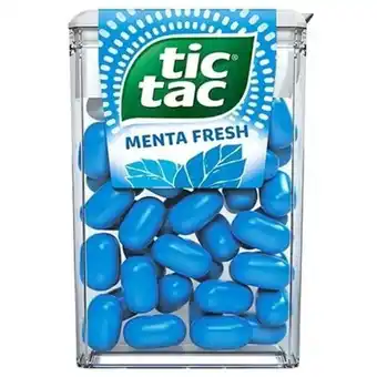 Pastilha de menta fresh tic tac 14,5g