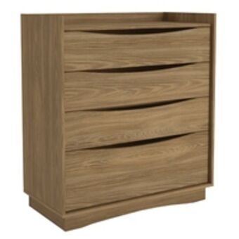 Benoit Cômoda kappesberg m260-ng 3 gavetas 1 gavetão 101x91x45cm oferta